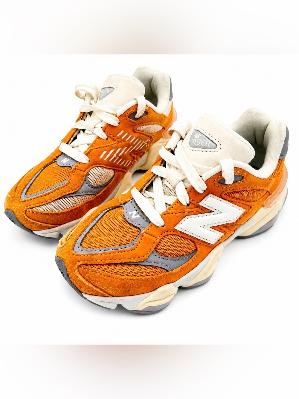 New Balance 9060 PC9060VY Varsity Gold/ Bone Little Kids 13 Unisex Sneakers EU31
